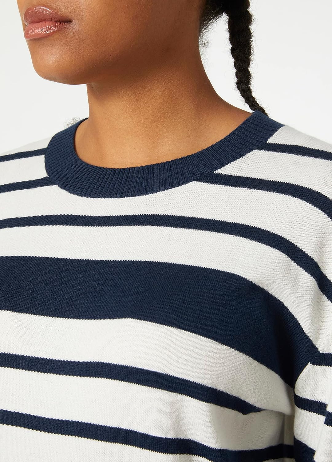 Helly Hansen Damen W Skagen Sweater 2.0 Pullover XL Marineblau Gestreift, XL Marineblau Gestreift