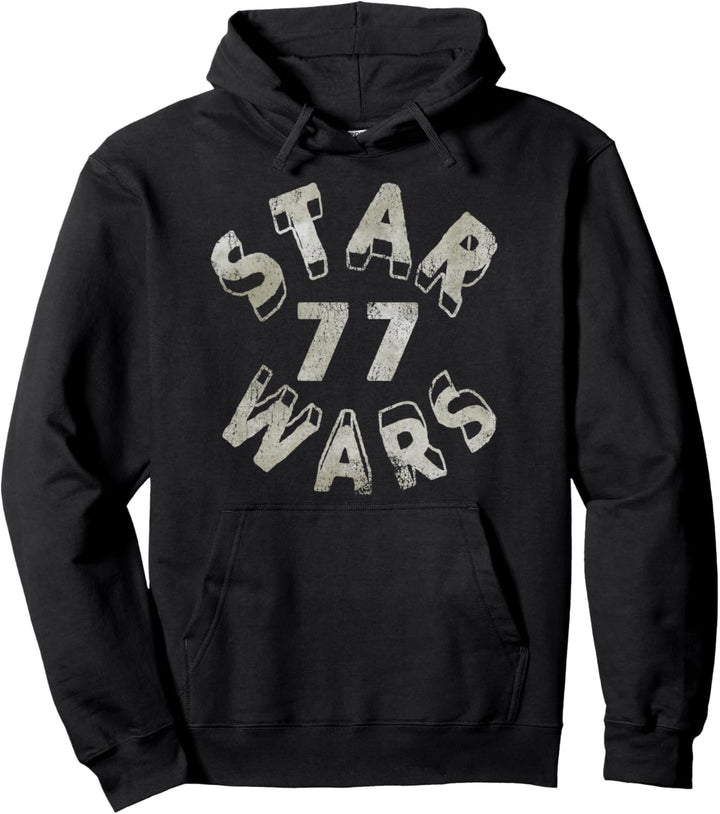 Star Wars Distressed 1977 Logo Pullover Hoodie