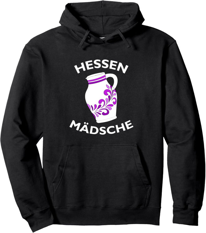 Hessen Mädsche | Damen hessisch Bembel Äppler Apfelwein FFM Pullover Hoodie