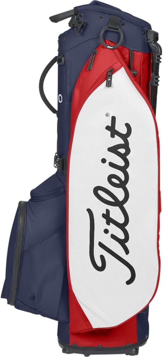 Titleist Unisex – Erwachsene Players 5 Stand Bag Spieler 5 Einheitsgrösse Navy/Rot/Weiss, Einheitsgr
