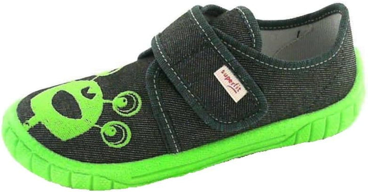 Superfit BILL Hausschuhe 1-000270 Jungen 28 EU Schwarz 0010, 28 EU Schwarz 0010