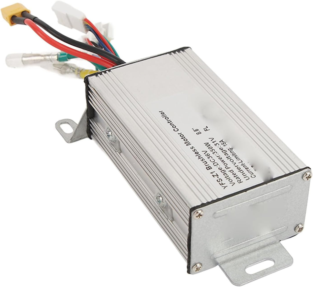 Tbest Elektro-Fahrrad-Controller, 8,5 Zoll 36 V 350 W Elektro-Scooter-Controller, DC-Motor-Geschwind