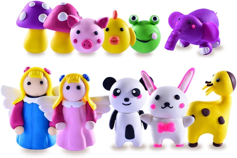 Polymer Clay Set - 36 Farben 900g/1.98LB Polymer Clay Ofen Backen Lehm Figur DIY Basteln & Modellier