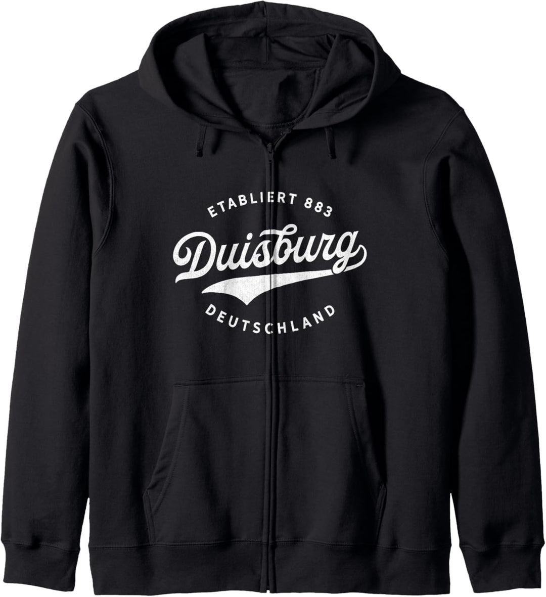 Jahrgang Duisburg Deutschland Klassisches Geschenk Kapuzenjacke