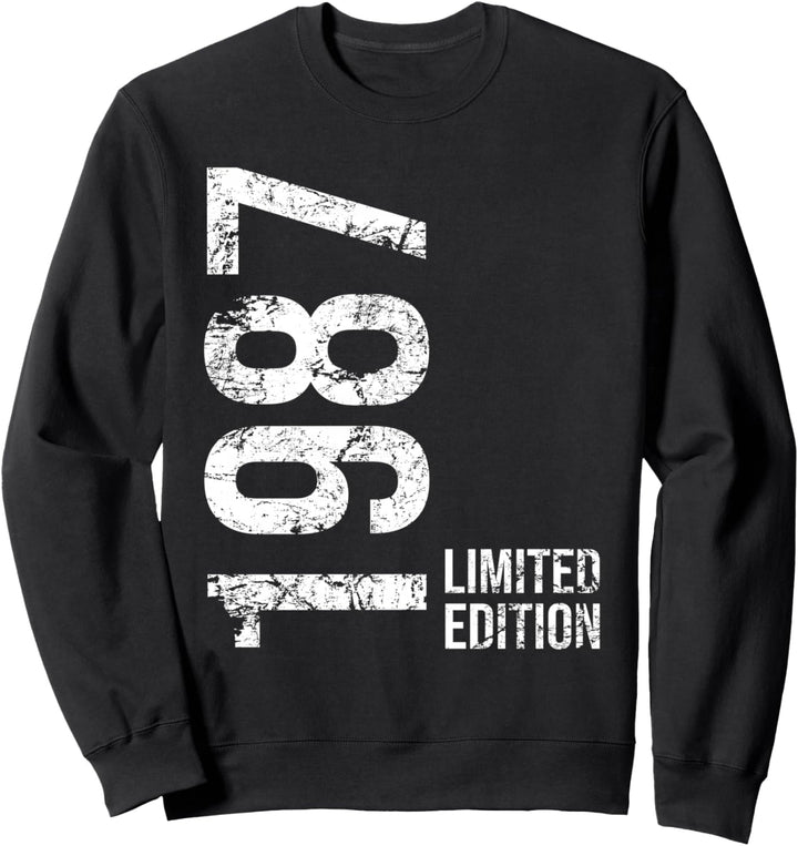 37. Geburtstag Mann Frau 37 Jahre 1987 Geburtstags Sweatshirt