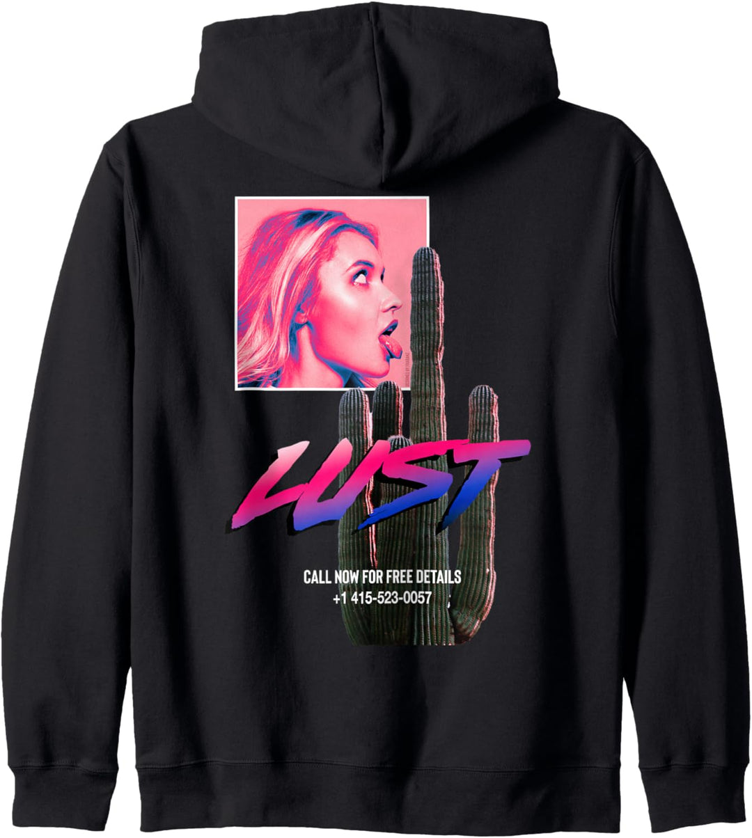 Lust von Frabanz | Backprint Kapuzenjacke