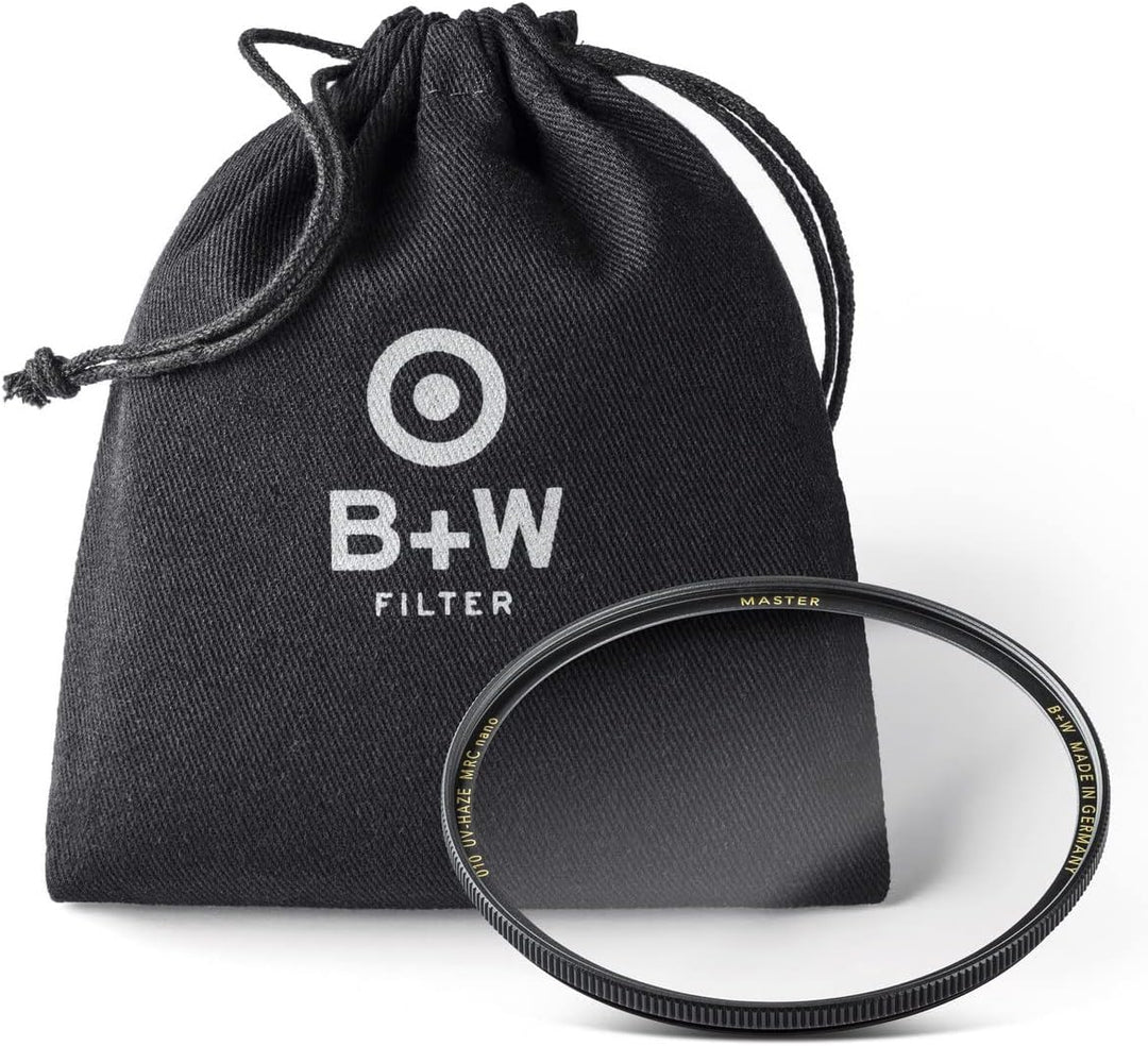 B+W UV-Filter MRC Nano Master 58mm (16x vergütet, Slim, Premium) 1101503 Black