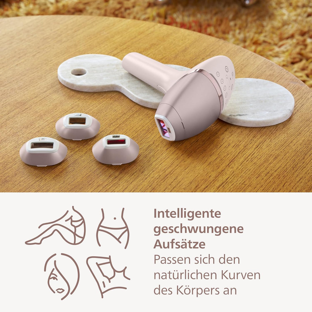 Philips Lumea IPL-Haarentfernung 9000 Series BRI957 - Lichtbasierte, kabellose Haarentfernung für la
