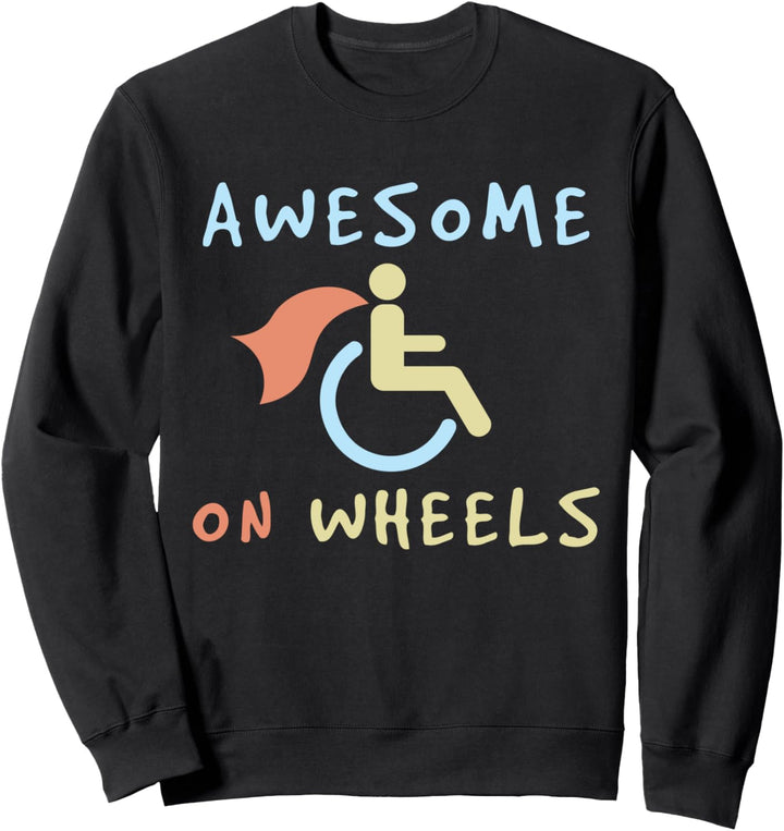 Rollstuhlfahrer Superheld - Rollstuhl Superkraft Liebe Sweatshirt