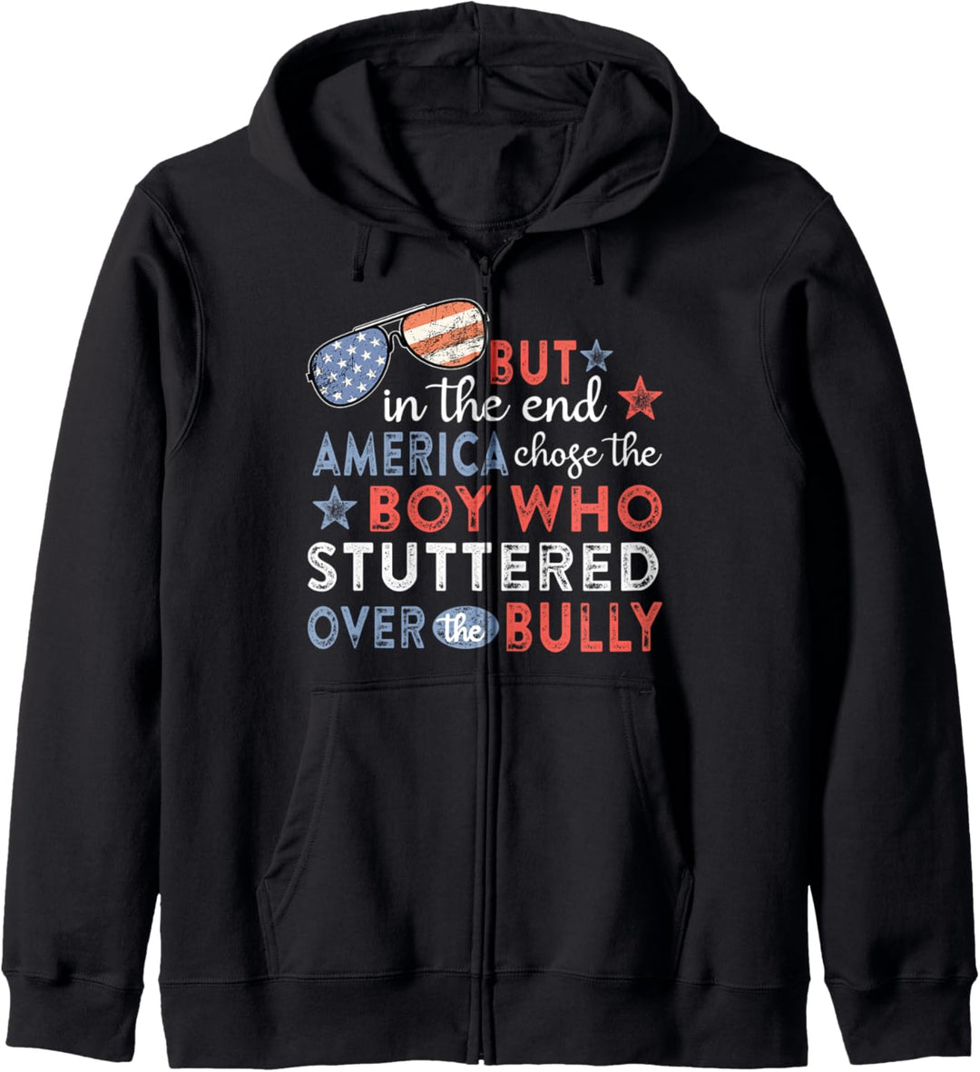 Aber am Ende entschied sich Amerika für einen Jungen, der Kapuzenjacke