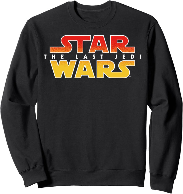 Star Wars The Last Jedi Gradient Movie Logo Sweatshirt