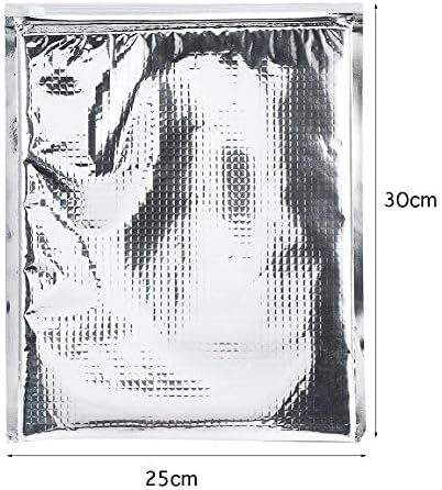 5Er Set Isolierte Sandwich Beutel Tasche Kühltasche Wasserdichte Aluminiumfolie Picknick Taschen Für
