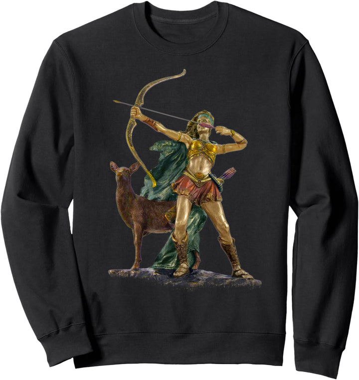 Artemis griechische Göttin der Jagd Sweatshirt