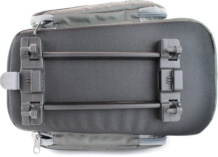 Racktime Unisex – Erwachsene Talis plus Gepäckträgertasche, schwarz, 1size Single, Single