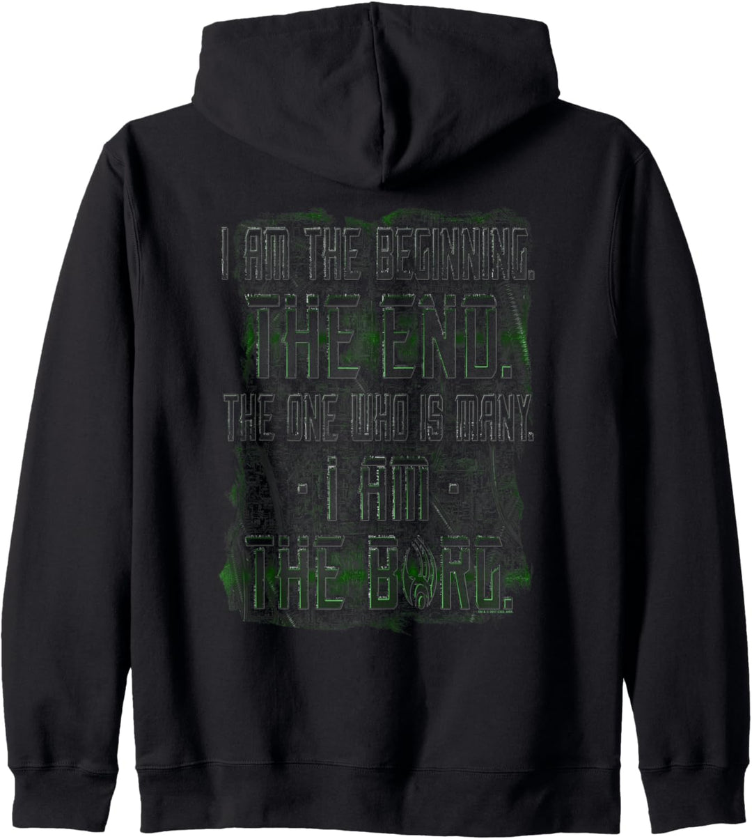 Star Trek I Am The Borg Kapuzenjacke