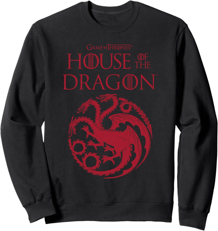 House Of The Dragon Targaryen Crest Logo Sweatshirt