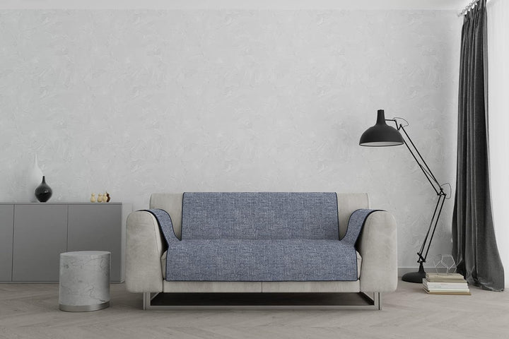 Komfort-Antigleiten-Sofa-Decke,2 Plätze, dunkel blau 2 Plätze Dunkel Blau, 2 Plätze Dunkel Blau