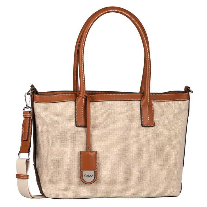 Gabor Damen Antonia Shopper 41 x 15 x 26 Mixed Beige, 41 x 15 x 26 Mixed Beige