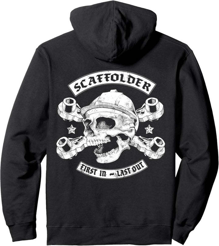 Gerüstbauer Logo Abzeichen Pullover Hoodie