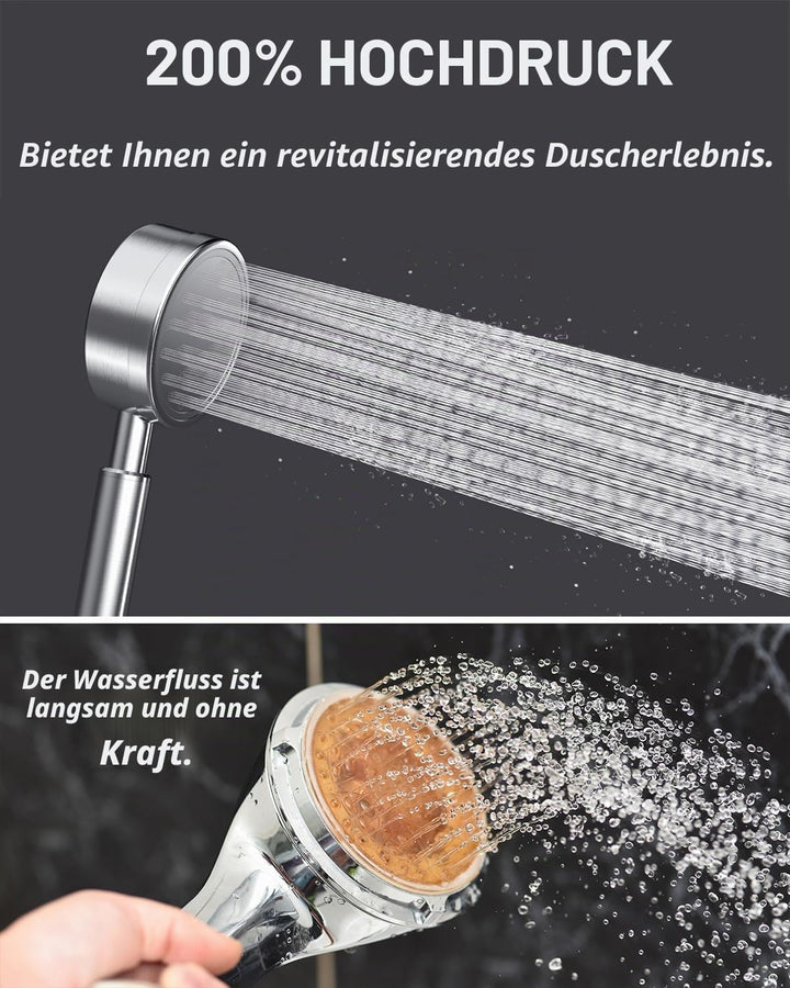 Olliwon Handbrause Duschkopf Handbrausen Hand Dusche