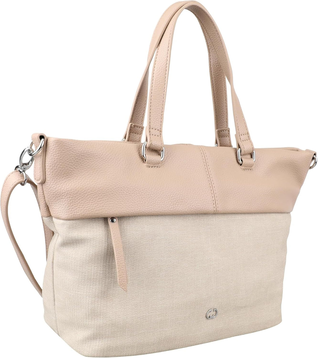 Gerry Weber keep in mind handbag mhz 27/36X23X14 Beige, 27/36X23X14 Beige