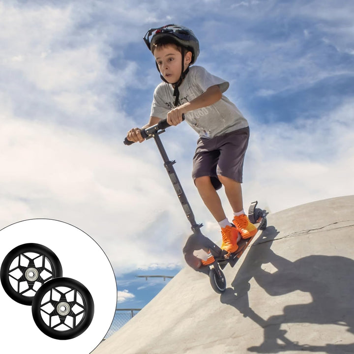 2 Stück Stunt Scooter Rollen mit ABEC-9 Lager, 110mm Scooter Ersatzräder räder, für meisten Stuntsco