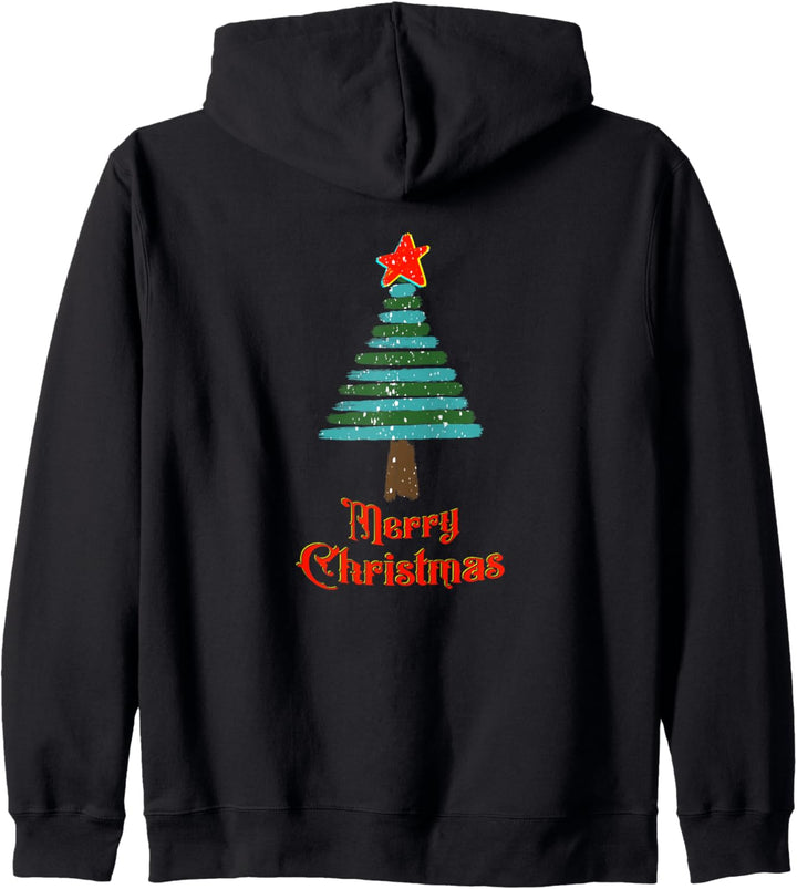 Weihnachtsbaum Kapuzenjacke