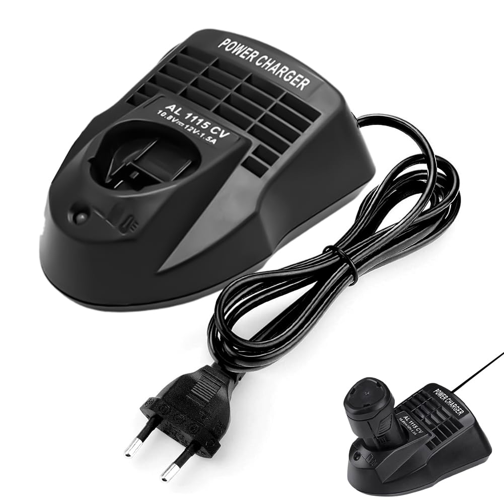 Ladegerät für Bosch, Professional Ladegerät für Bosch, 10.8V-12V AL1115CV AL1130CV Akkus Schnelllade