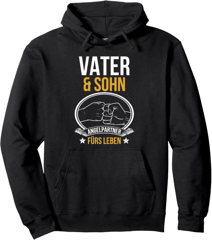 Vater und Sohn Angelpartner fürs Leben Mann Carp Fishing Pullover Hoodie