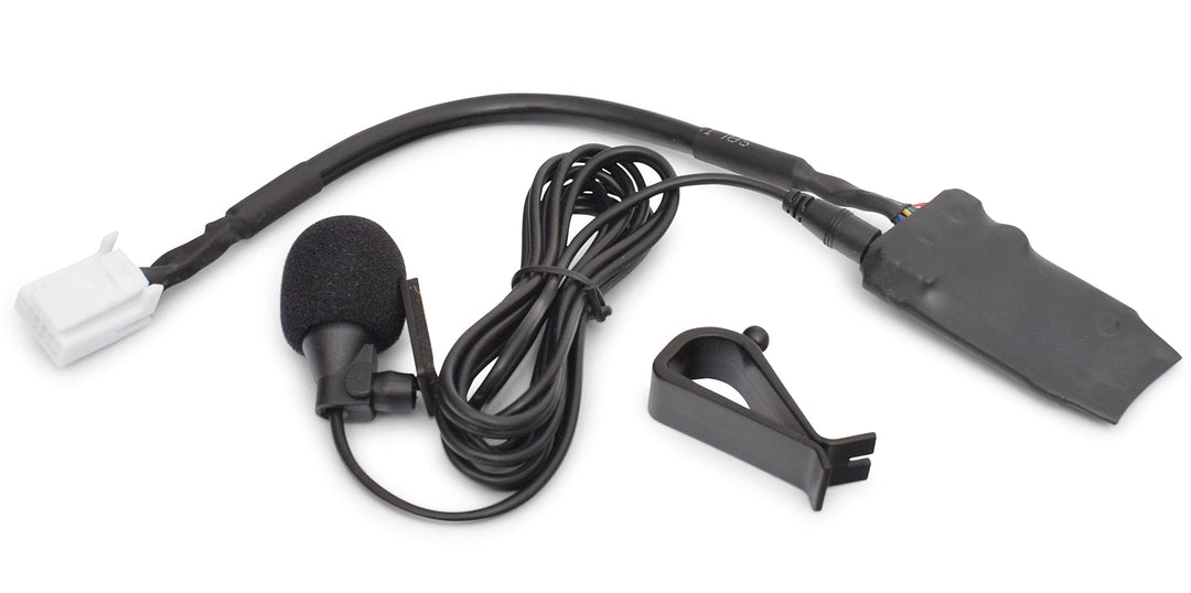 BlueMusic Bluetooth Audio Freisprech Adapter 6+6 Anschluss kompatibel mit Toyota Auris Avensis T25 T
