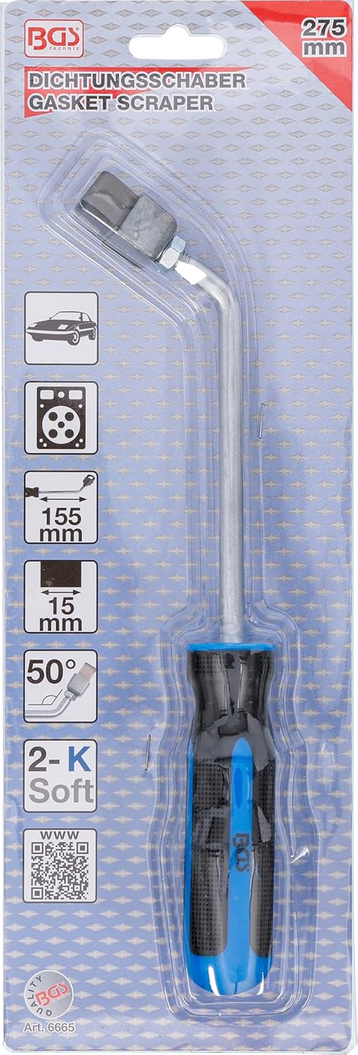 BGS 6665 | Dichtungsschaber | abgewinkelt | 155 mm, Schaber