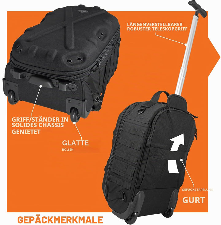 Hazard 4 Airstrike Thermocap Handgepäck, Schwarz