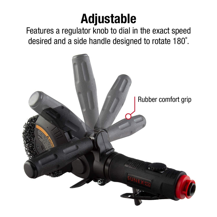 SUNEX TOOLS SX8200 Oberflächen-Strahlset Surface Blaster Kit, Surface Blaster Kit