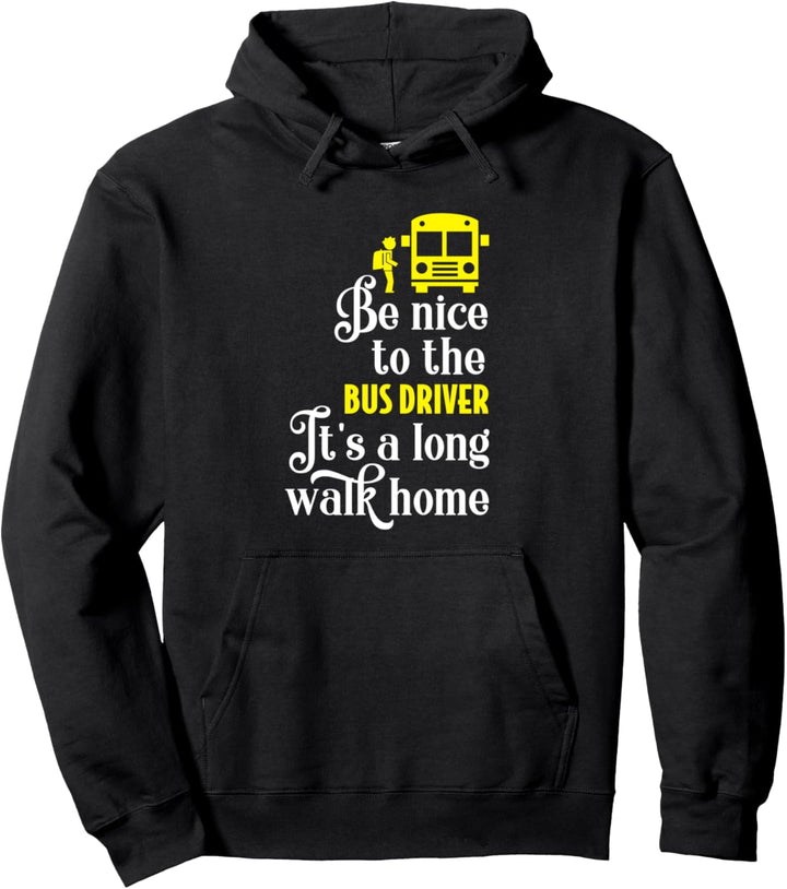 Lustiger Schulbusfahrer Pullover Hoodie