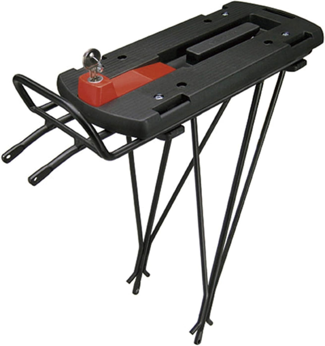 KLICKfix Zubehör Gepäckträger-Adapterplatte Adapter, Schwarz, one size Single, Single