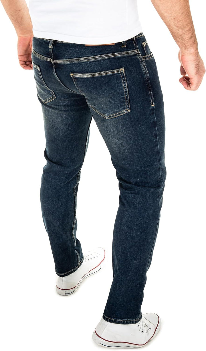 WOTEGA Herren Jeans Alistar Slim Fit 29W / 32L Blau (Total Eclipse 194010), 29W / 32L Blau (Total Ec