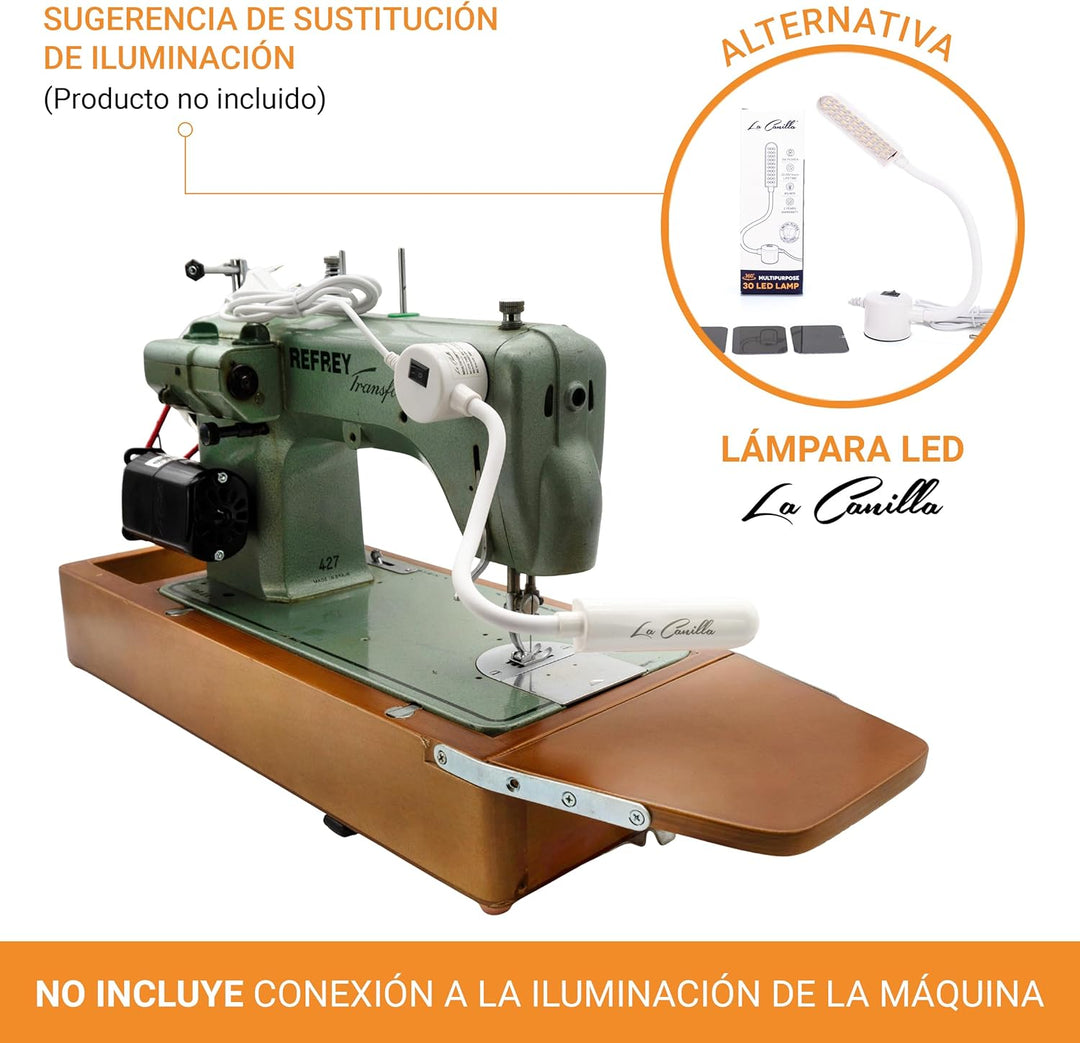 La Canilla ® - Nähmaschinenmotor 150W 8.000RPM (Schwarz) | Nähmaschine Motor für Singer, AEG, Victor