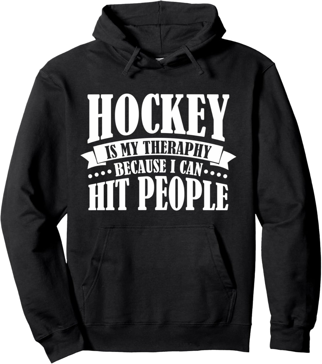 Eishockey Spieler - Wintersport Team Ice Hockey Pullover Hoodie