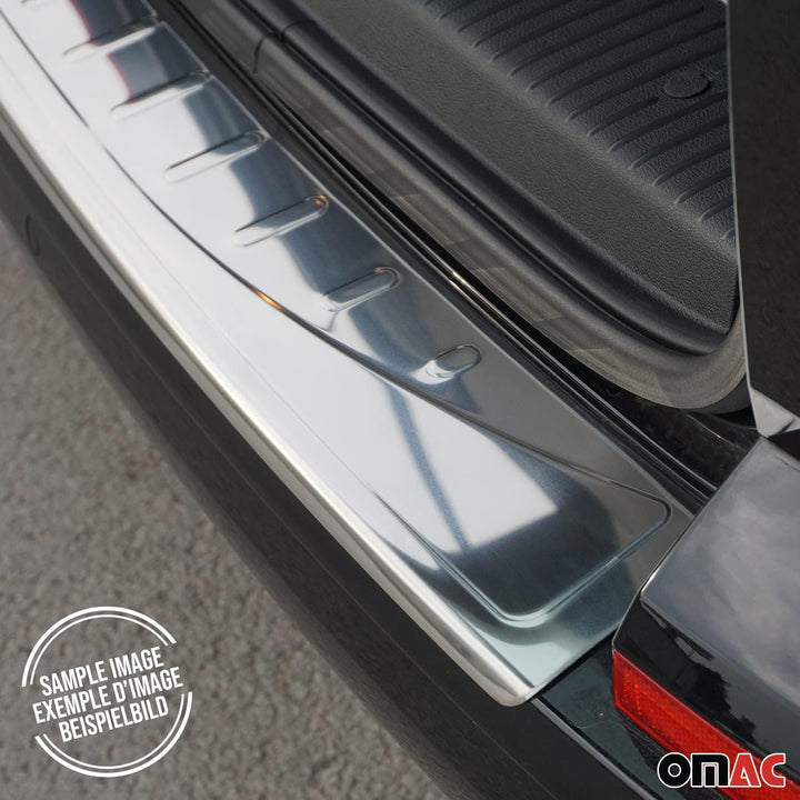 OMAC Ladekantenschutz Stossstange kompatibel mit Skoda Superb Kombi 2015-2024 Edelstahl Chrom Superb