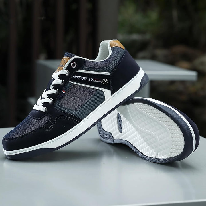 ARRIGO BELLO Freizeitschuhe Herren Sneaker PU Leder Walkingschuhe Atmungsaktive Athletic Formal Clas