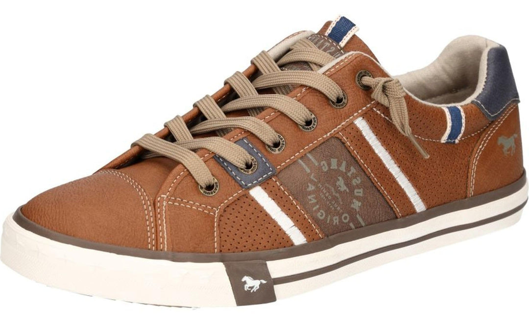MUSTANG Herren 4072-308 Slip On Sneaker 41 EU Cognac, 41 EU Cognac