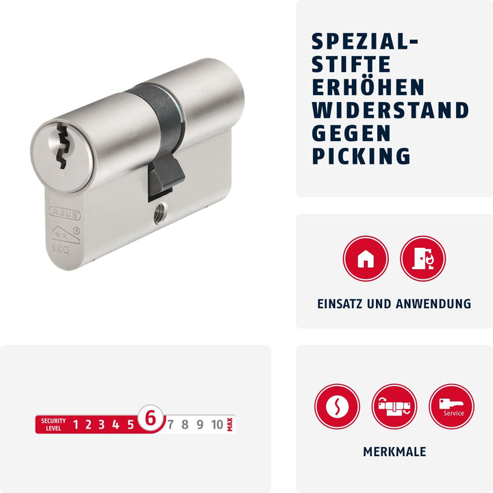 Abus E60NP 35/40 Doppel-Zylinder