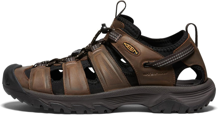 KEEN Unisex Men's-Targhee 3 Closed Toe Hiking Sport-Sandalen, Bison Mulch