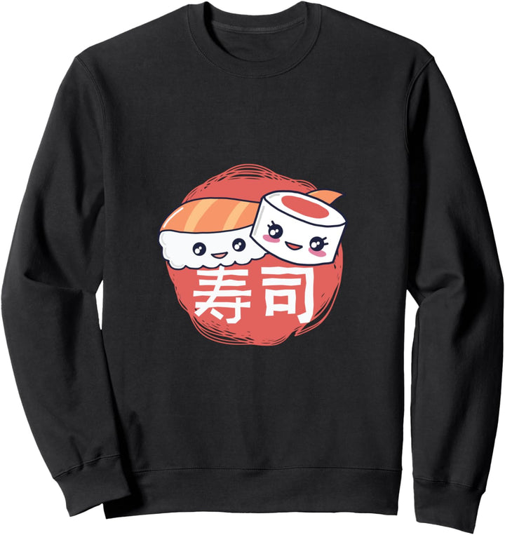 Kawaii-Sushi - Japanischer ästhetischer Anime-Manga Sweatshirt