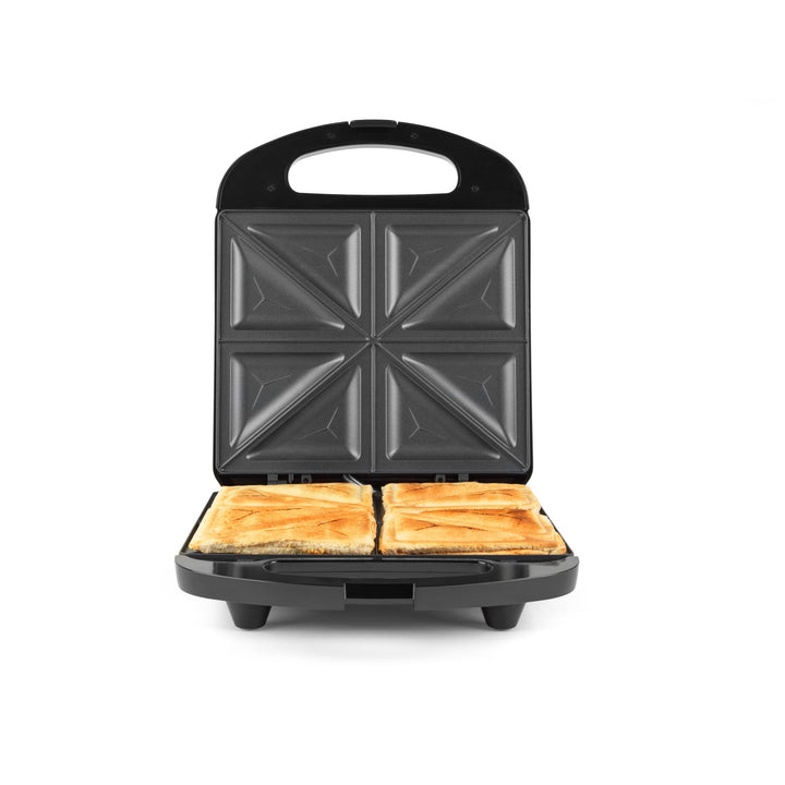 Progress Sandwich-Toaster – Antihaftbeschichteter Toastie-Maker, Bereitet 4 getoastete Sandwiches, 4