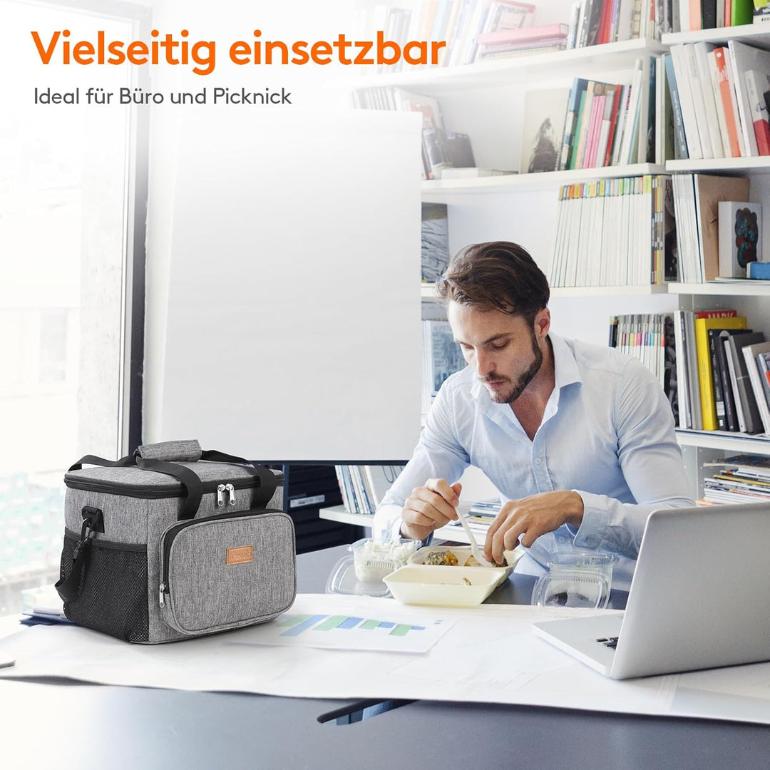 Lifewit 25L Kühltasche Gross Thermotasche Cooler Bag Einkaufstasche Kühlbox Thermo Tasche Lunchtasch
