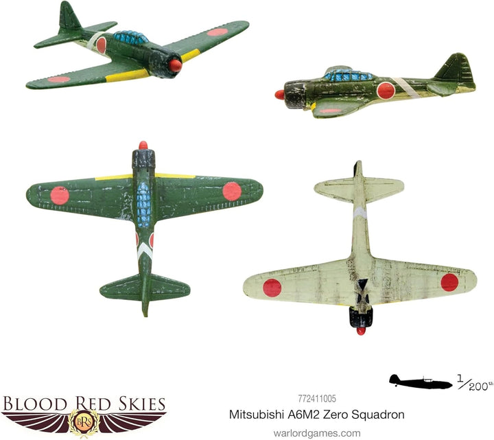 Warlord Games, Blood Red Skies A6M2 Zero Squadron