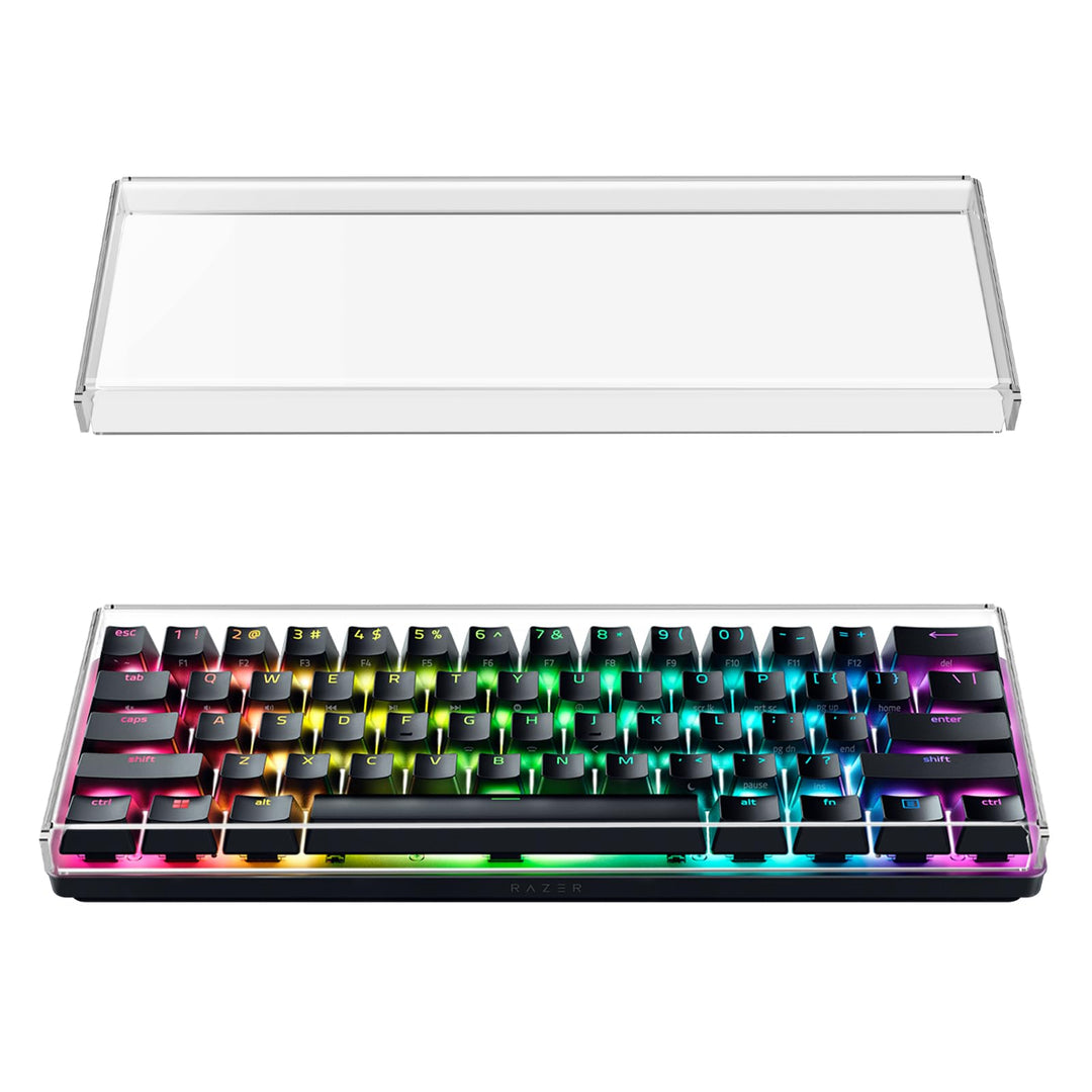 Geekria Premium Acryl-Tastaturabdeckung für 60% kompakte 61-Tasten-Tastatur, kompatibel mit Razer Hu