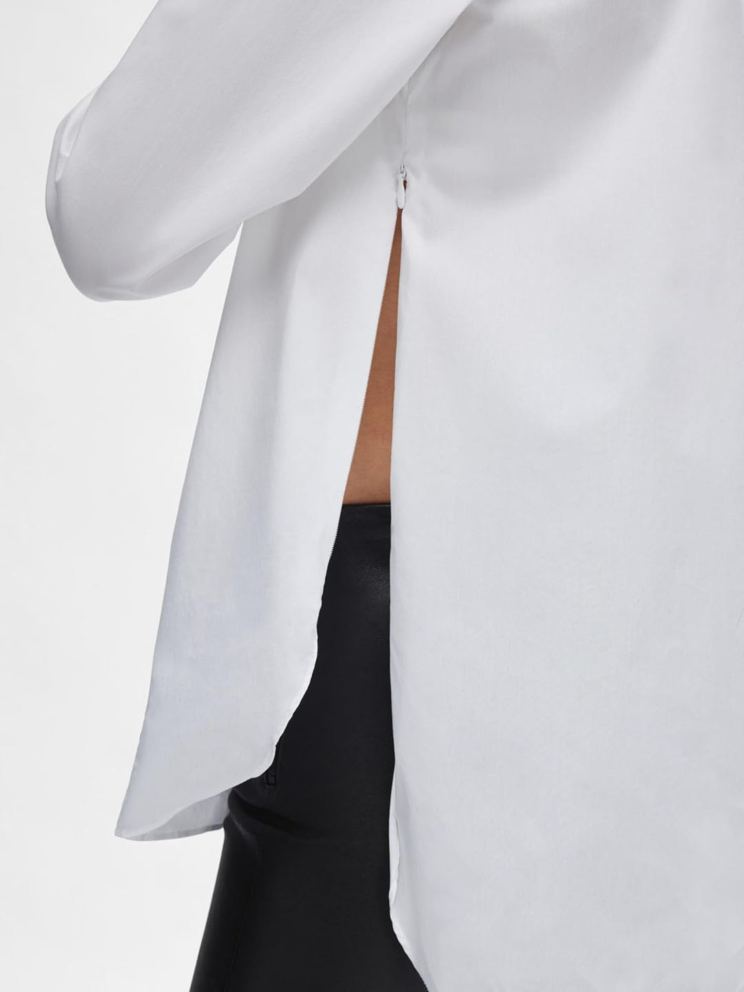 SELECTED FEMME Female Hemd Reissverschluss 36 Bright White, 36 Bright White