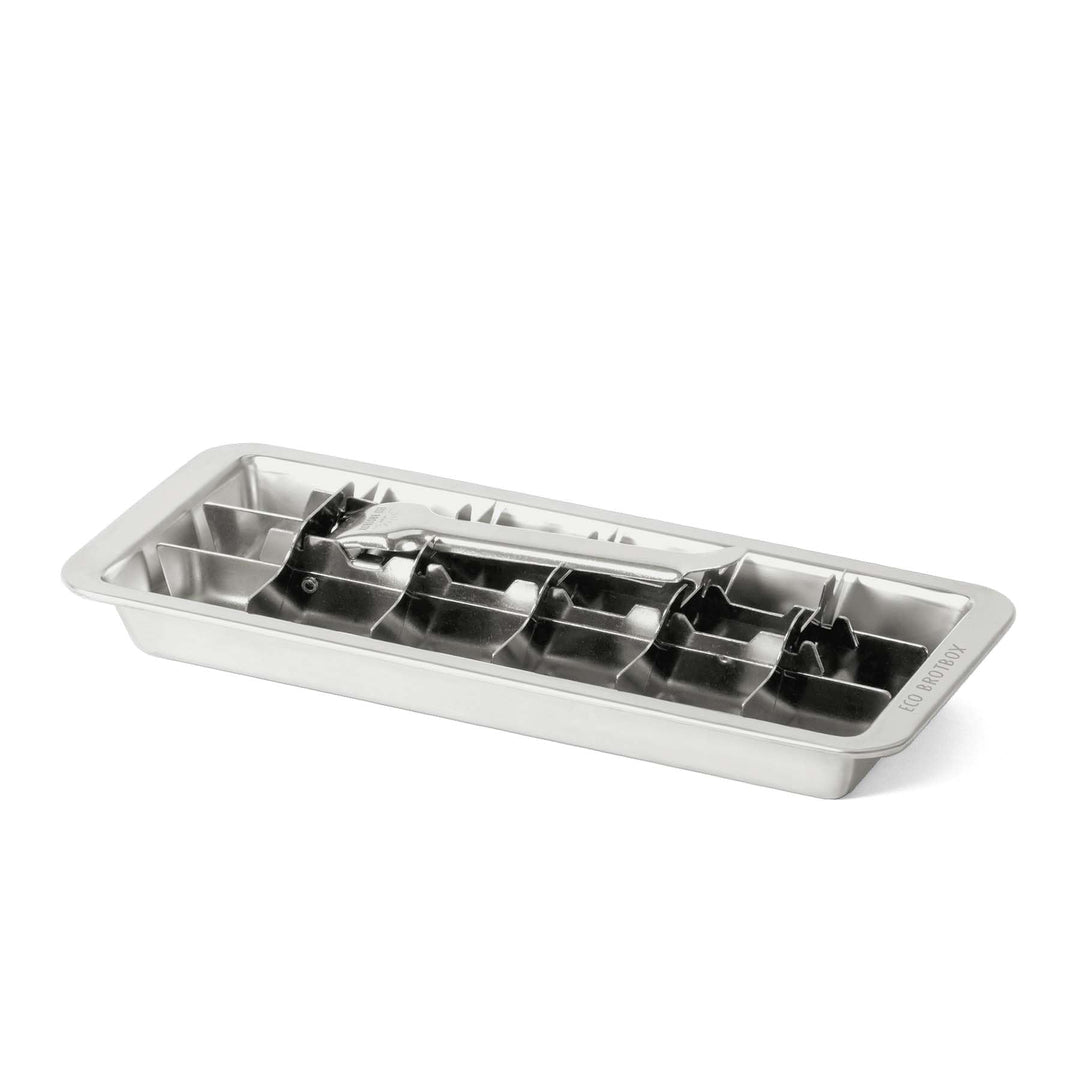 ECO Ice Cuber von ECO Brotbox | plastikfreie Eiswürfelform aus Edelstahl | Behälter lebensmittelecht